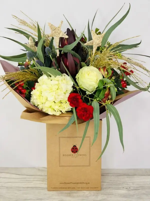 Christmas Carol Bouquet of Flowers