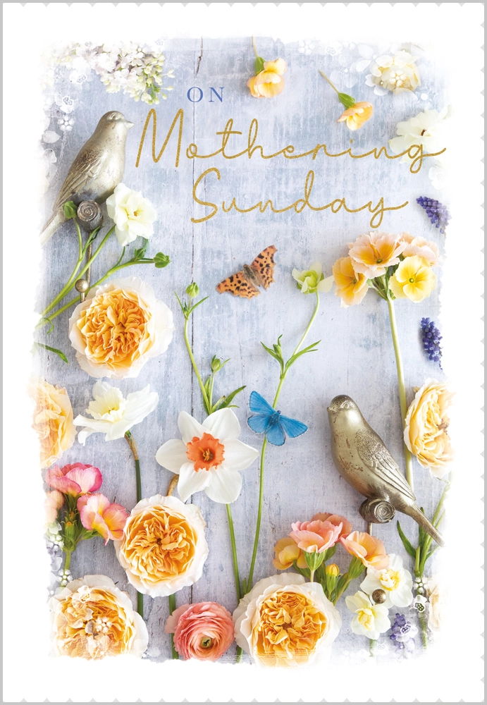 Happy Mothers Day Greeting Card Pretty Flowers