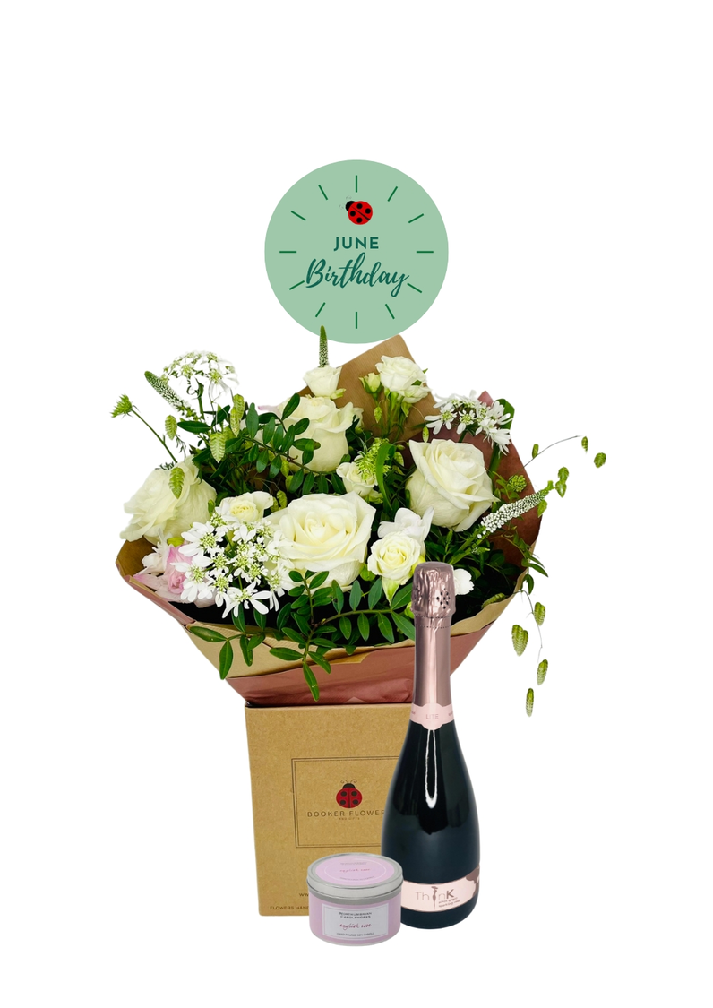 June Birthday Flowers Gift Set