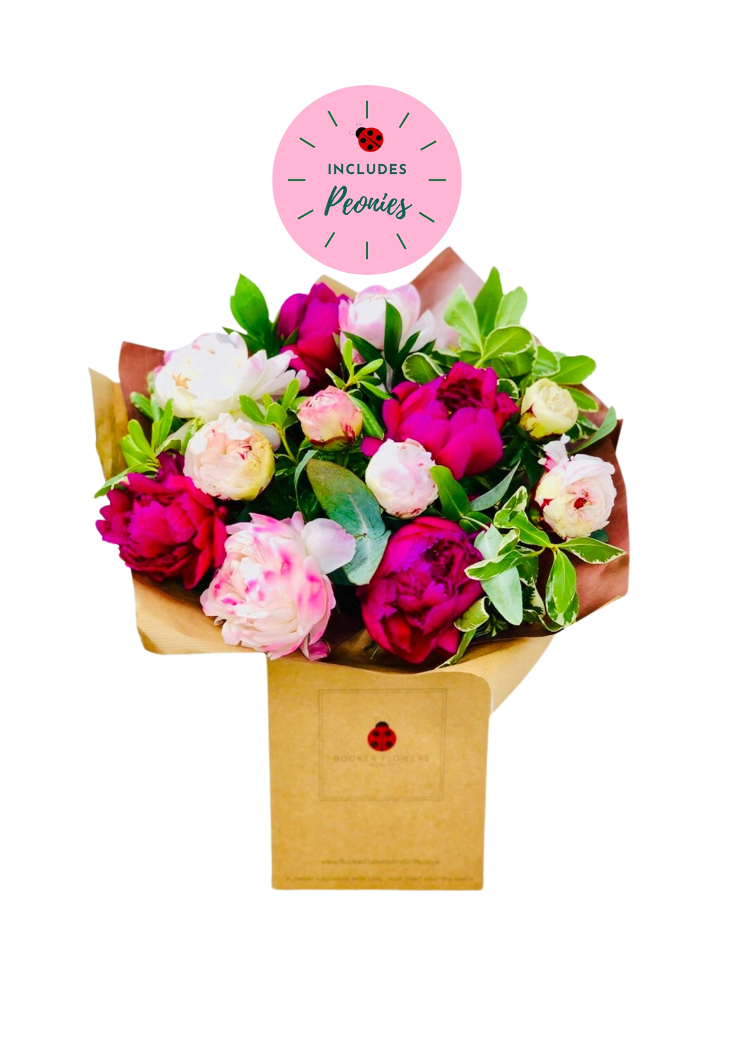 Luxury Peony Bouquet of Flowers