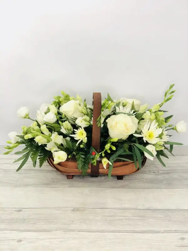 Mixed Basket - White Extra Large