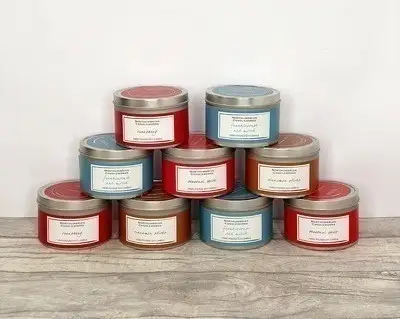 Northumbrian Soy Scented Candle Christmas Collection