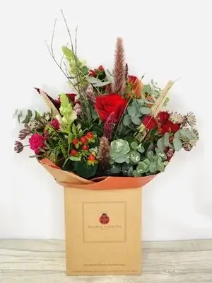 Over the Moon Valentines Bouquet of Flowers