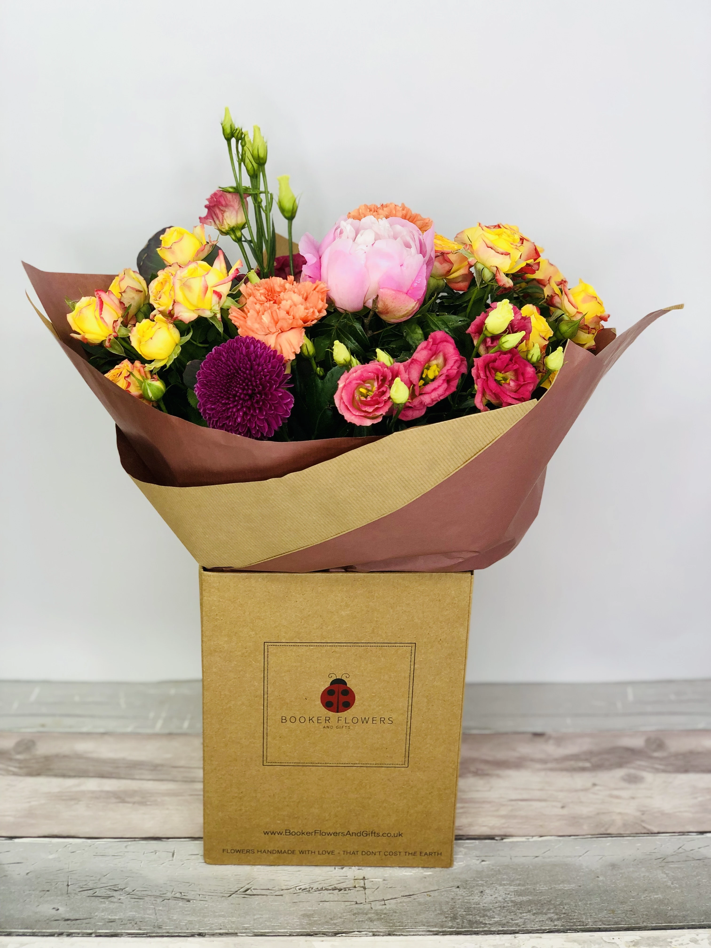 Peony Negroni Summer Bouquet Of Flowers