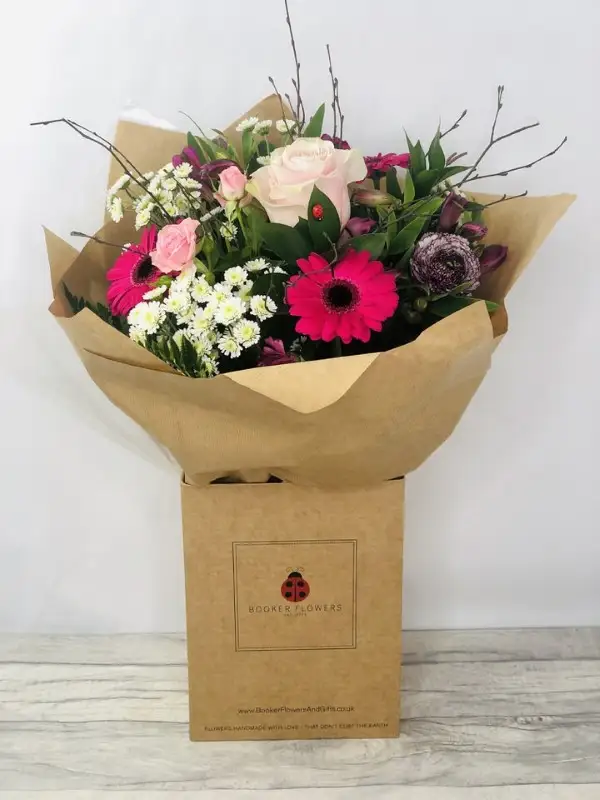 Pretty in Pink Hand-tied Bouquet