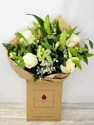 Silver Wedding Anniversary Bouquet Large