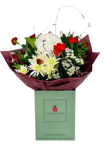 Sleigh Ride Christmas Bouquet for Liverpool Delivery or Collection