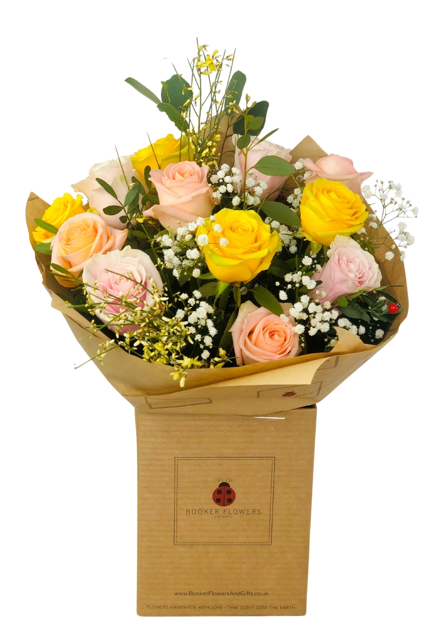 Zesty Rose Spring Handtied